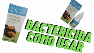 Bactericida e Fungicida como usar  Atlantys [upl. by Ioj]