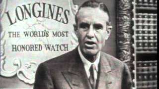 LONGINES CHRONOSCOPE WITH W AVERELL HARRIMAN [upl. by Balough]