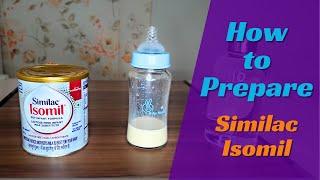 How to make Similac Isomil Formula Milk  Step by Step [upl. by Hettie]