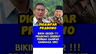 Prabowo langsung gampar Sandiaga Uno [upl. by Sirovat]