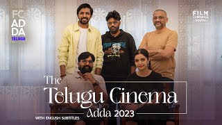 The Telugu Cinema Adda Roundtable 2023  Naga Vamsi Shobu Y Swathi Priyadarshi Karthik [upl. by Jonna]