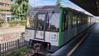 METRO amp TRAM A MILANO CON LE LINEE VERDEROSSA E GIALLA [upl. by Eirrahs515]