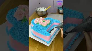 So Lovely Cake shorts cake cakedecorating viralvideo [upl. by Yllus]