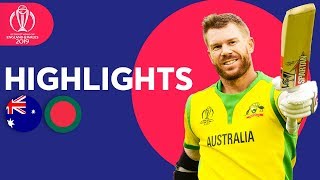 700 Runs In High Scorer  Australia vs Bangladesh  ICC Cricket World Cup 2019  Match Highlights [upl. by Goldfinch691]