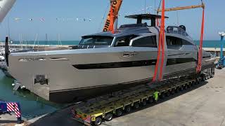 Luxury Yachts  Pershing GTX116 second unit launched  Ferretti Group [upl. by Champ]