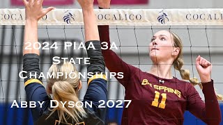 Abby Dyson 2024 PIAA 3A Championships [upl. by Weksler]