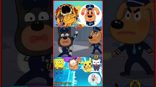 Garfields exe🆚 sherifflabador exe coffindance tileshopedmrush pawpatrol blueybingo ytshorts [upl. by Collayer]