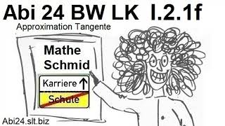 Das Abitur 2024 BW Wahlteil Ag I21f Approximation durch Tangente  Mathematik vom Mathe Schmid [upl. by Eenad]