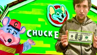 We Spent 100 On Chuck E Cheese Arcade Games [upl. by Hanima]