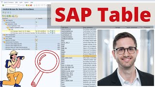 SAP Table Search Find the right SAP table easily [upl. by Edra]