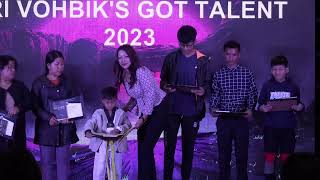 ZRI VOHBIKS GOT TALENT 2023 TOP 20 INTIHSIAK [upl. by Nivets640]