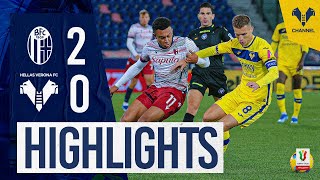 Highlights Coppa Italia Frecciarossa 202324  BolognaVerona 20 [upl. by Fagen]