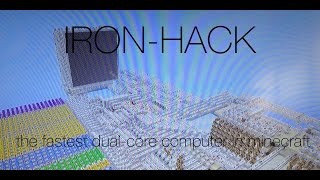 IRONHACK  A Minecraft SIMD Processor [upl. by Larochelle335]