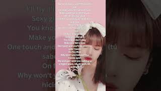 SG lisa part lyrics ⭐⭐ music shorts lisa songlyrics blackpinkedit lyrics [upl. by Glanti]