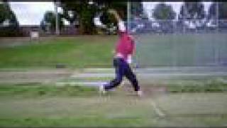 Ashwins bowling action in Slowmo [upl. by Nnorahs]