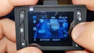 TOGUARD CE65 DASH CAM 1080P FULL HD RESOLUTION G SENSORUNBOXING [upl. by Namara]