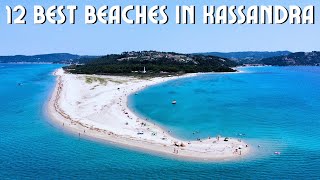 12 Best Beaches in Kassandra Halkidiki [upl. by Oidivo]