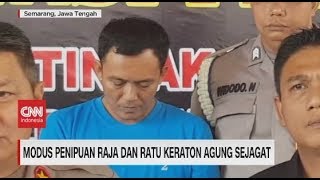 Begini Modus Penipuan Raja amp Ratu Keraton Agung Sejagat [upl. by Norrab]