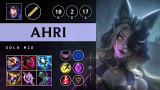 Ahri Mid vs LeBlanc Dominating  EUW Master Patch 1419 [upl. by Novello]