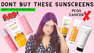 THE DARK TRUTH OF POPULAR SUNSCREENS❌ Watch this before buying any sunscreen [upl. by Halimeda]