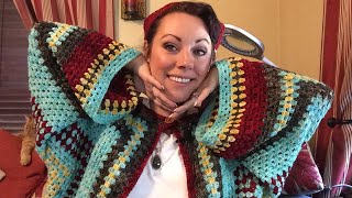 7 Finally Finished Objects  Hexagon Cardigan and…  My Crochet and Knit Vlog [upl. by Sutherlan557]