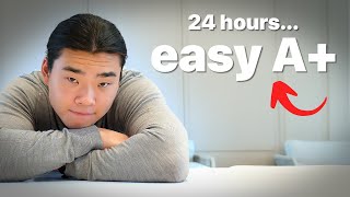 HOW TO study 24 HOURS before an exam for BEST RESULTS [upl. by Knick]