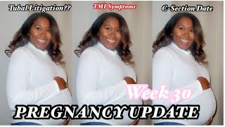 30 WEEKS PREGNANCY UPDATE TMI SYMPTOMS [upl. by Hahsia]