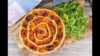 Tomato Mozzarella Tart [upl. by Nos989]