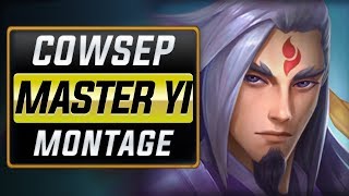 Cowsep quotMaster Yi Mainquot Montage  Best Master Yi Plays [upl. by Hax765]