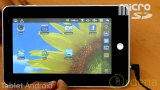 Tablet 7quot Android 22 Soporta Flash 10 [upl. by Yetak]