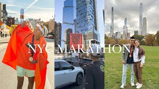 RUNNING THE NYC MARATHON  My First World Major [upl. by Eedrahc815]