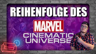 ALLE Marvel Filme amp Serien in der richtigen Reihenfolge  Deutsch 2022 [upl. by Rebel]