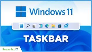 How to Use the Taskbar in Windows 11 [upl. by Bartholomeo841]