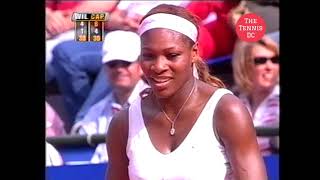 Serena Williams v Jennifer Capriati  2004 Rome SF Highlights [upl. by Neyuh]