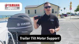 Yamaha Genuine Trailer Tilt Motor Support [upl. by Anirbaz59]