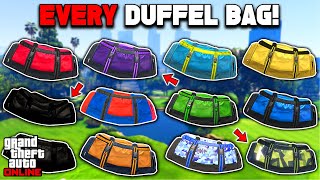 How To Get Every Duffel Bag In Gta 5 Online SOLO For All Consoles No BEFF [upl. by Ttirrem]