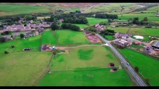 Derwent reservoir and Edmundbyers by drone Co Durham UK DJI Mavic Pro Platinum [upl. by Ehudd]