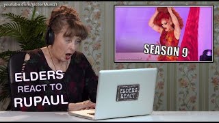 ELDERS REACT TO RUPAUL’S DRAG RACE SEASON 9 PARODY [upl. by Ntsyrk92]