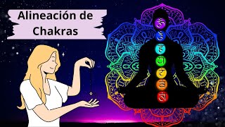 Cómo alinear Chakras con Péndulo Terapéutico y Cuarzos [upl. by Aicener24]