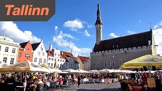 Tallinn Estonia  HD Video Tour of the City [upl. by Naharba]