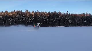 2018 Ski Doo Freeride 146 longest catwalk wheelie [upl. by Chemosh]