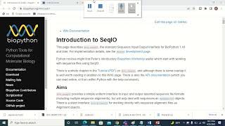 Extract DNA sequence from genomeHow to Extract the DNA Sequence from the FASTA File using python [upl. by Ppilihp]