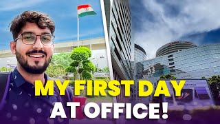 First Day at Accenture Gurugram Office  Work From Office  Office Tour  Management Consultant [upl. by Lani361]