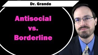 Antisocial Personality Disorder vs Borderline Personality Disorder [upl. by Addy]