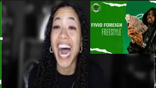 Fivio Foreign “ON THE RADAR FREESTYLE” REACTION🔥🔥 [upl. by Assiled]