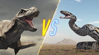 Titanoboa VS TRex [upl. by Darach58]