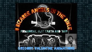 Ezekiel 1128 Blender Animation Angels 4 Living Creatures Wheel in the Wheel Flat Earth Firmament [upl. by Siloa536]