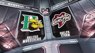 Halifax Mooseheads vs Guelph Storm  42  May 19 2019  CHL MEMORIAL CUP 2019 [upl. by Garin260]