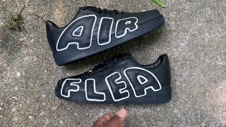 SIMPLE BUT 🔥 CPFM X AIR FORCE 1 BLACK WITH ON FOOT FROM THE OTHER SIDE [upl. by Caterina]