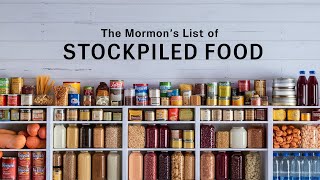 Evaluating the Mormons Stockpiled Food List Is It Practical [upl. by Refotsirhc]